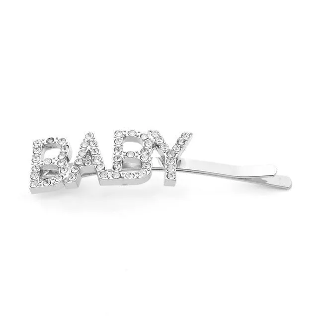 17 Styles Fashion Hairpin Women letter