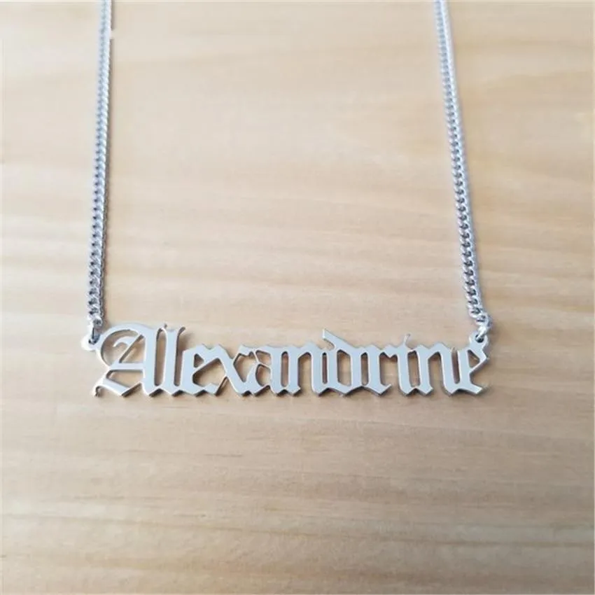 18K Gold Plated Personalized Name Necklace-Christmas Gifts