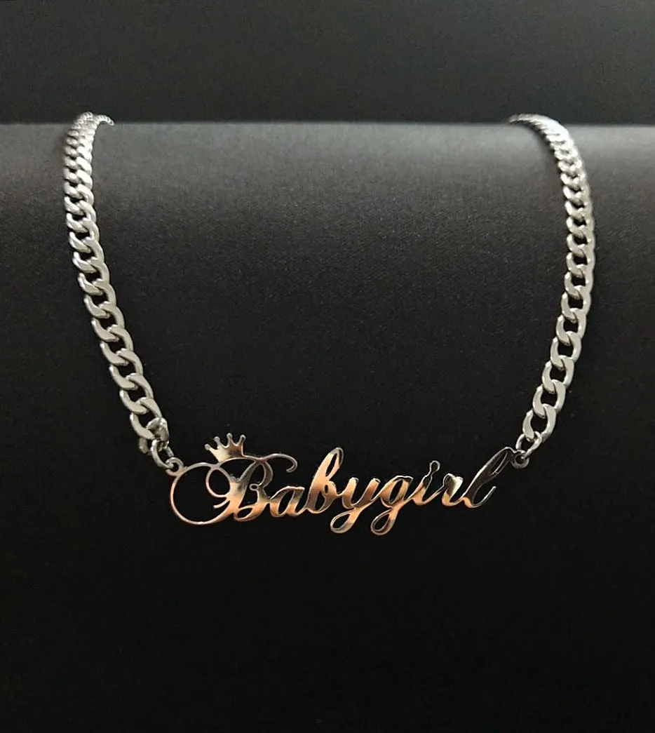 18K Gold Plated Personalized Name Necklace-Christmas Gifts