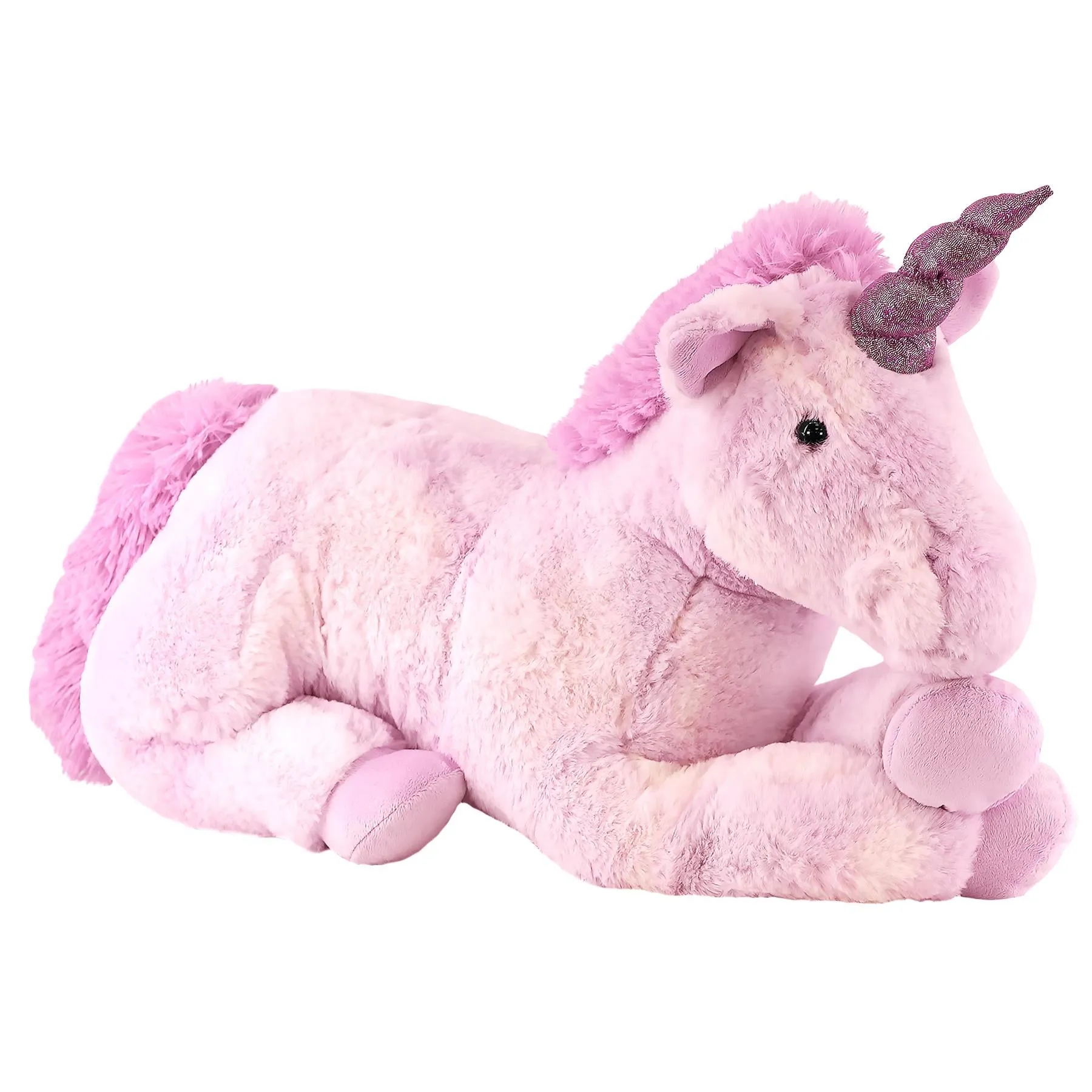 21" Lying Soft Stuffed Unicorn