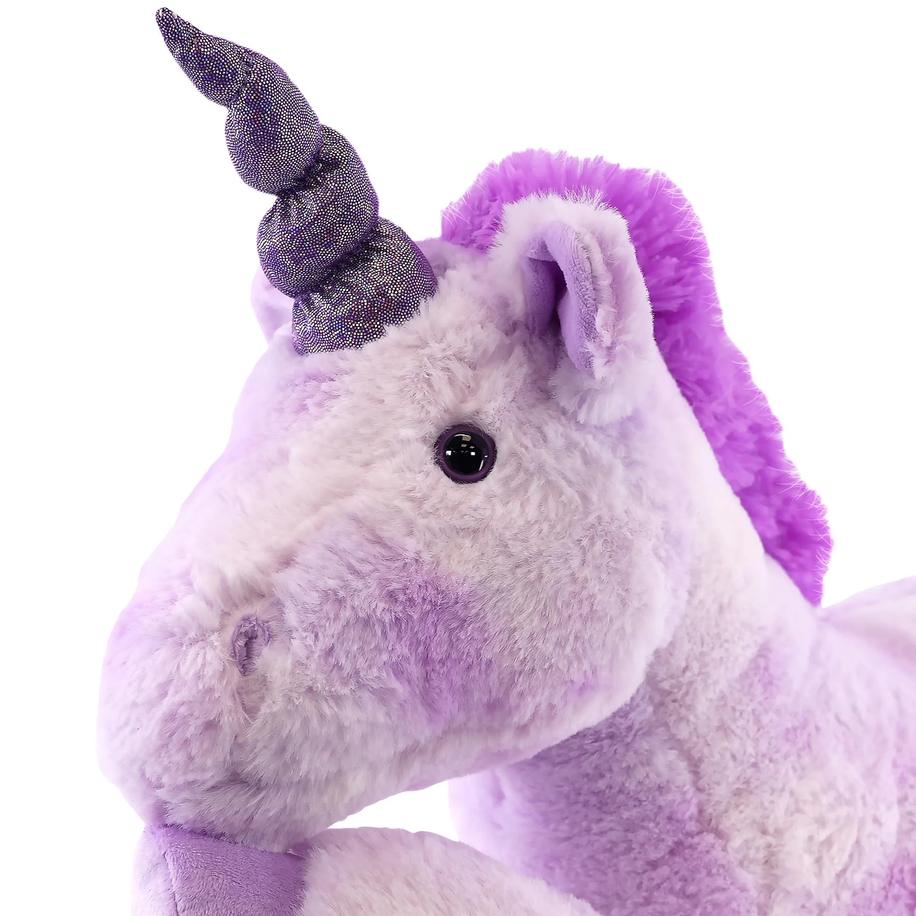 21" Lying Soft Stuffed Unicorn