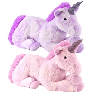 21" Lying Soft Stuffed Unicorn