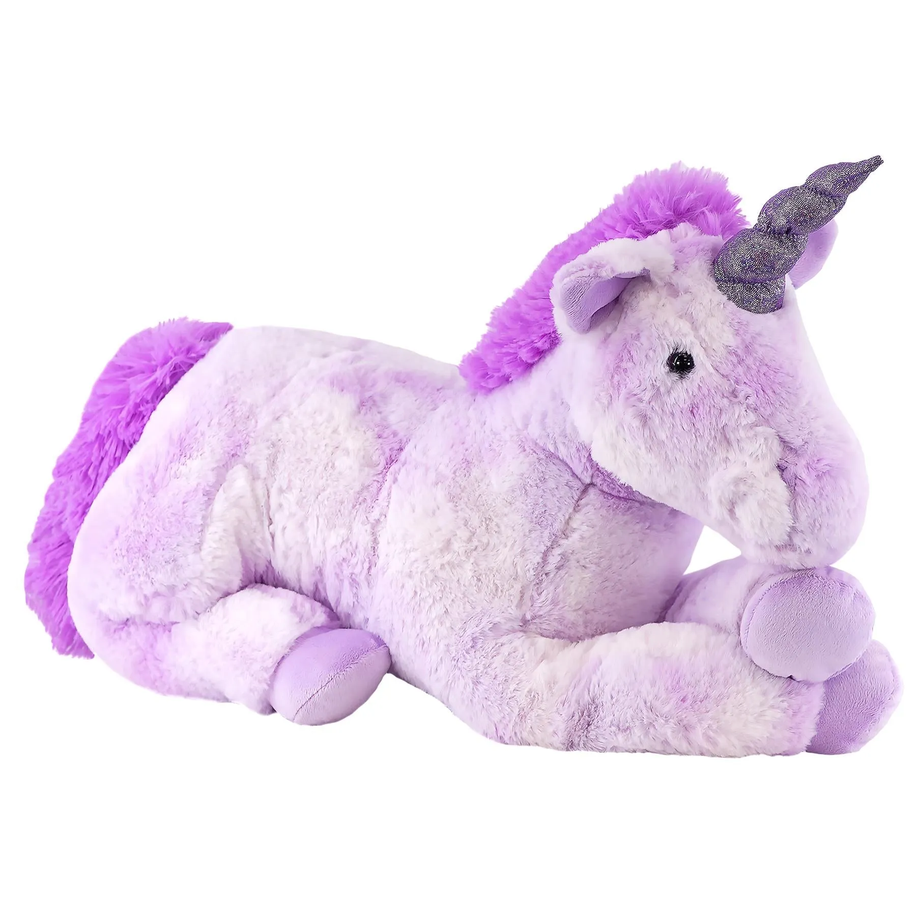 21" Lying Soft Stuffed Unicorn