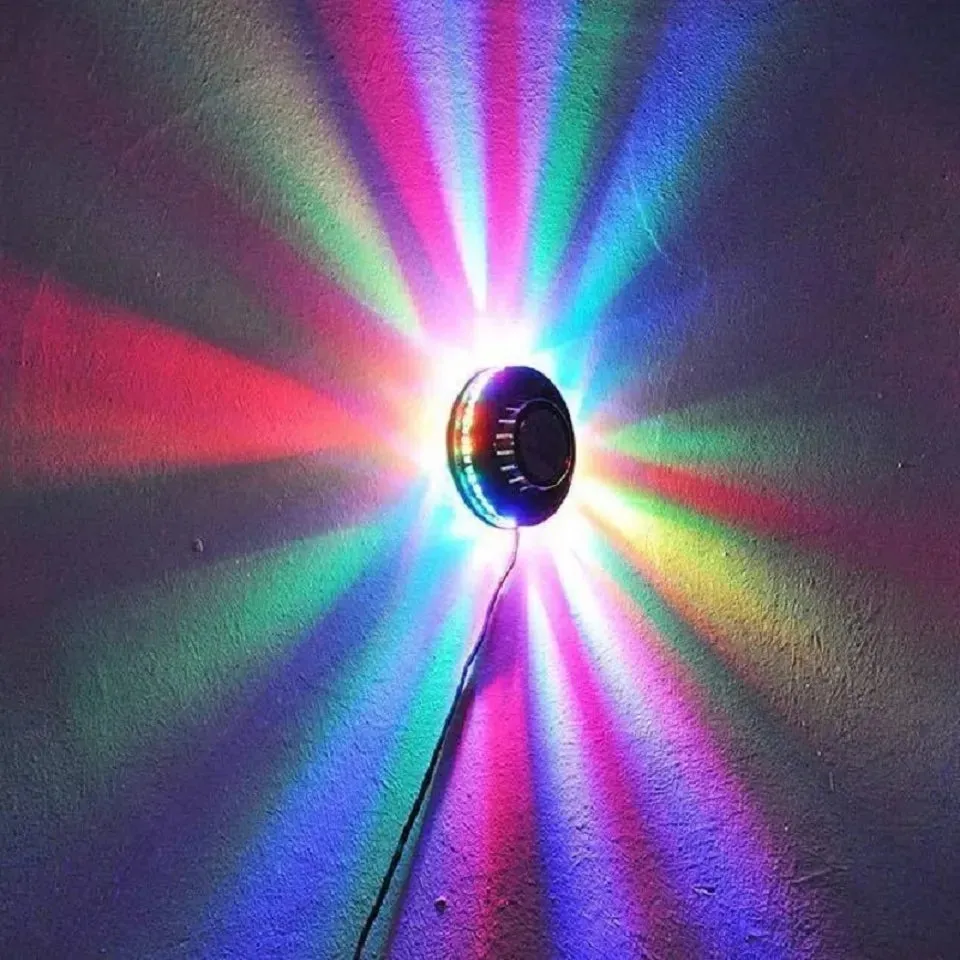 5W USB-Mini Disco LED-RGB Party Light