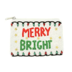 Add The Gift Coin Purse Merry & Bright