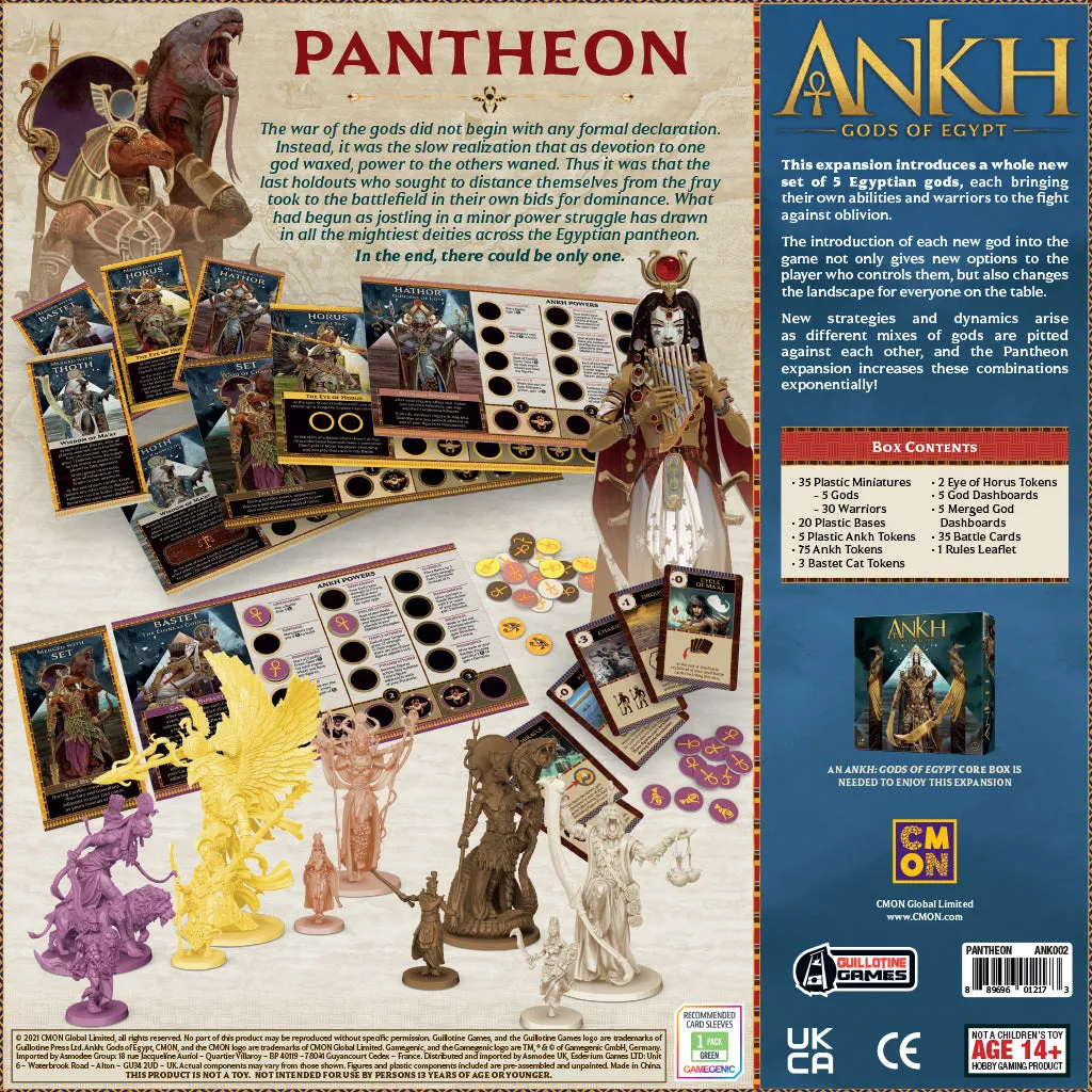 Ankh: Gods of Egypt Pantheon Expansion