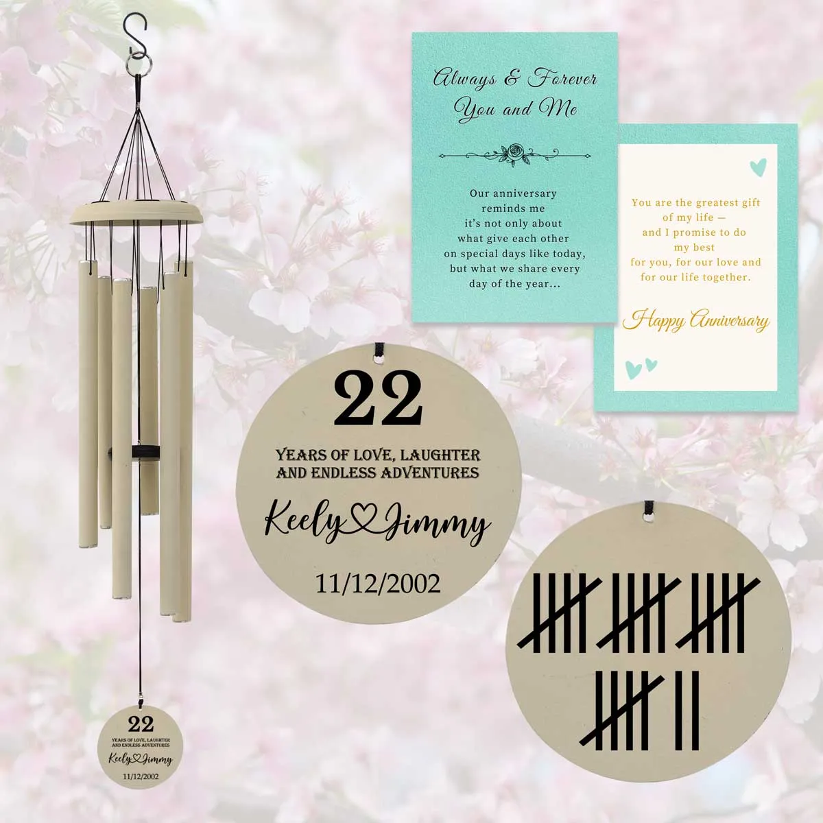 Anniversary Wind Chime AWC70