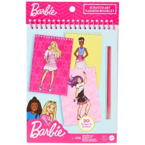 Barbie Scratch Art Fashion Booklet