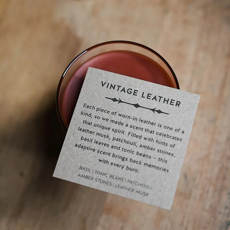 Candle - Vintage Leather