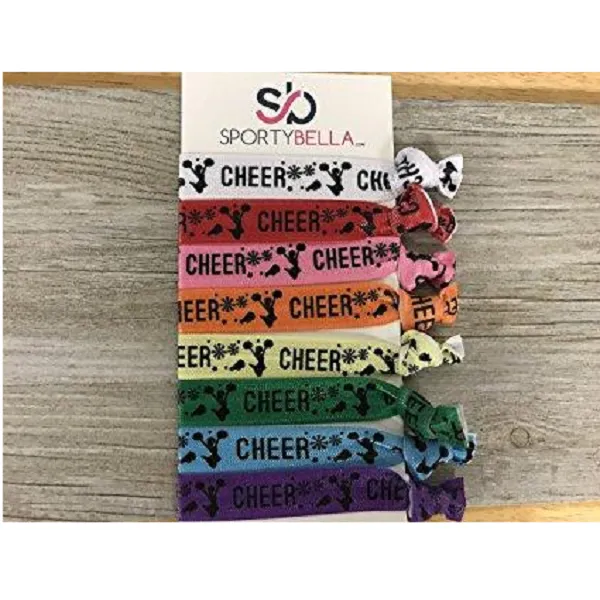 Cheer Multi Colored Hair Ties