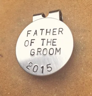 Christmas Gifts for Men, Golf Marker, Father Of The Groom, Boyfriend Gift, Father Of The Bride, Mens Gifts,Golf Gifts