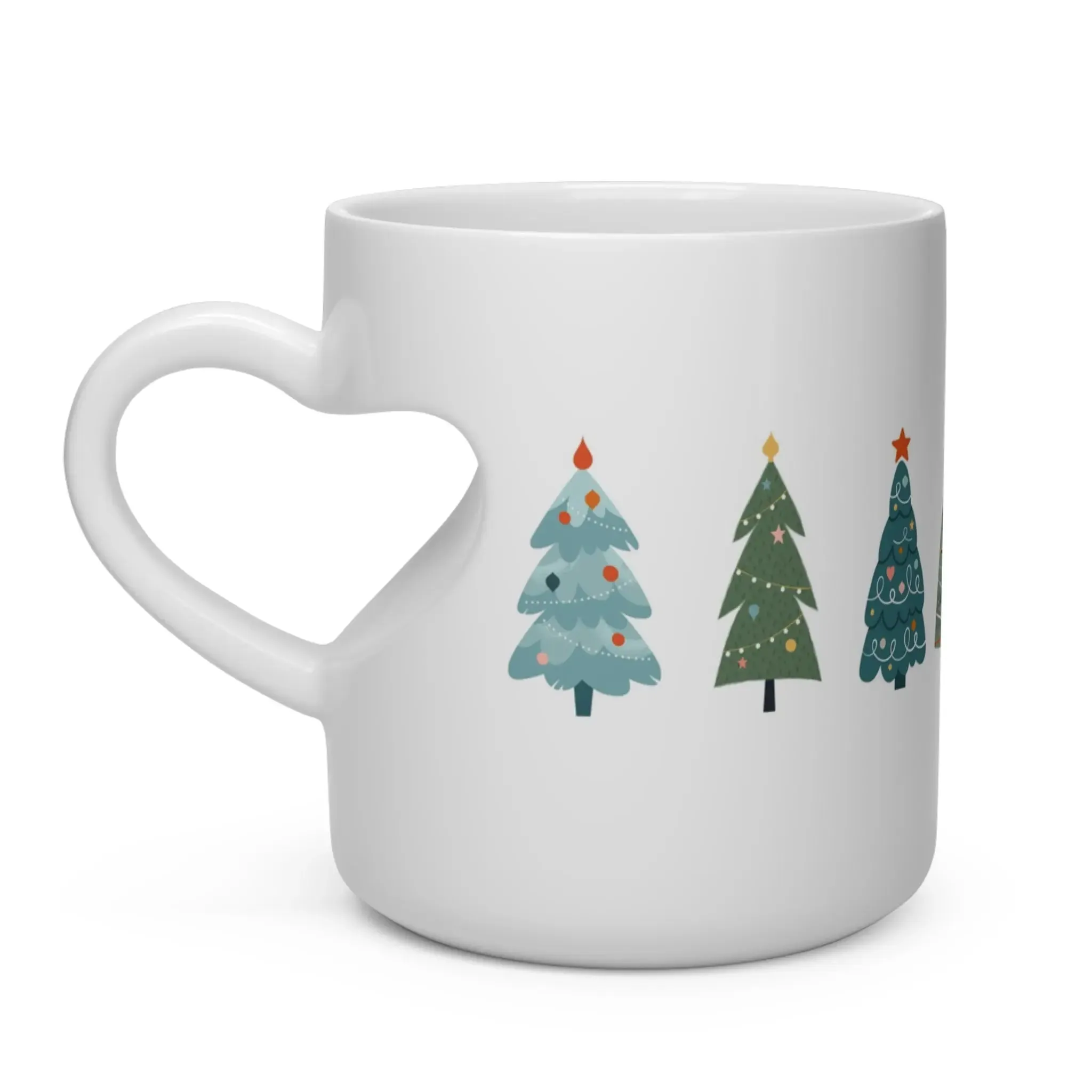 Christmas gifts,Heart Shape Mug