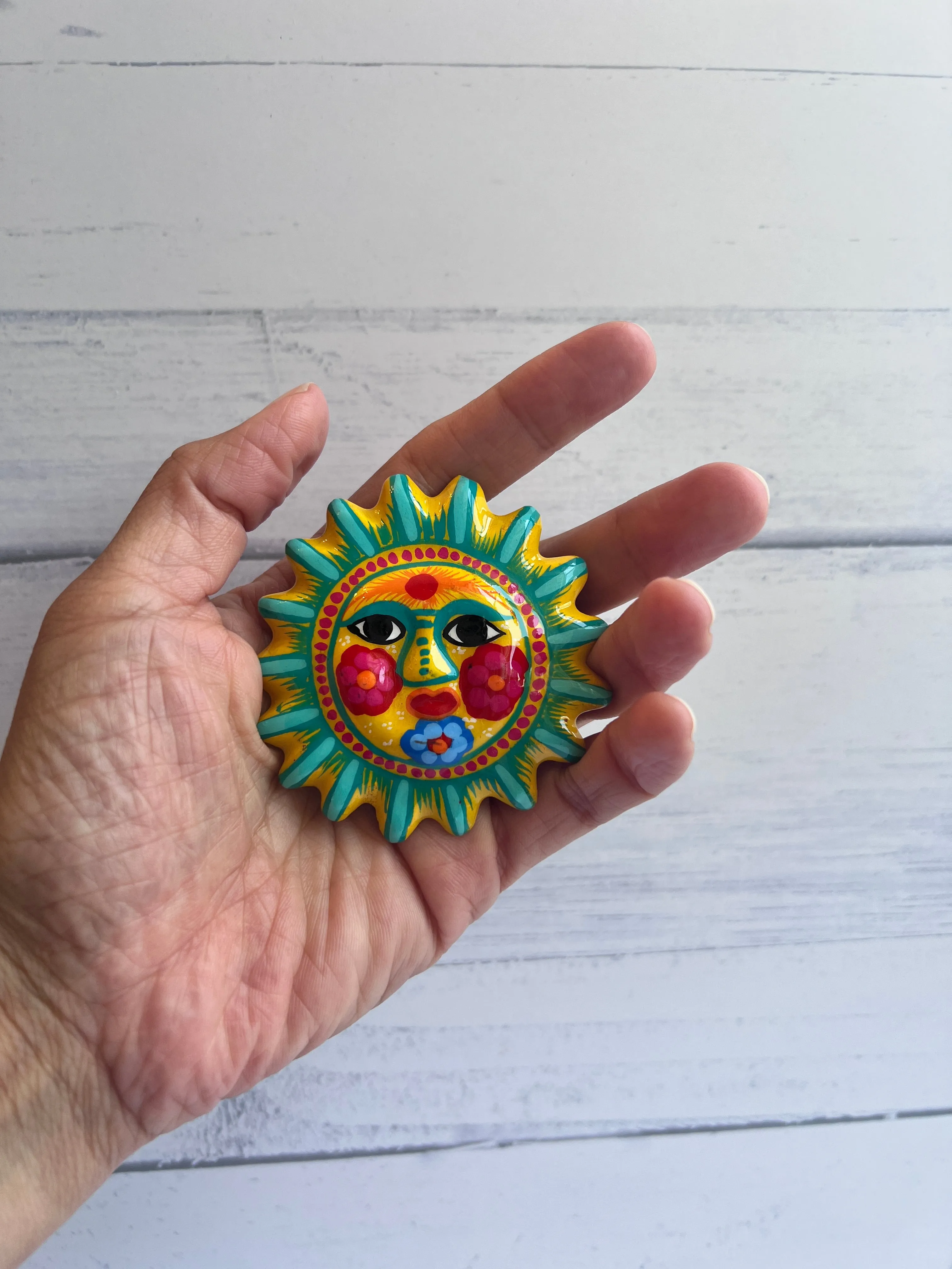 Colorful Sun Magnets