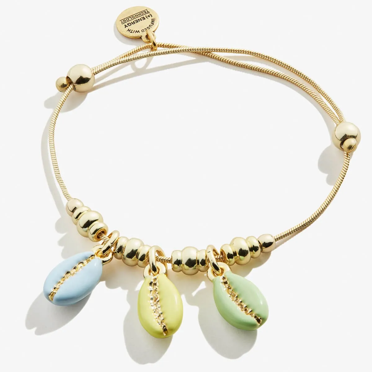 Cowrie Shell Pull Chain Bracelet