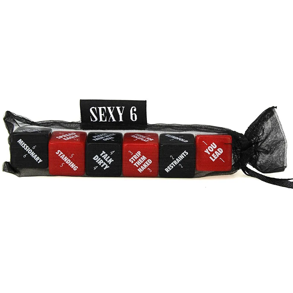 Creative Conceptions Sexy 6 Dice Game SEX