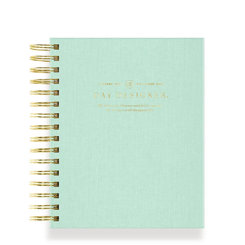 DAY DESIGNER | 2024 Daily Planner - Sage Bookcloth