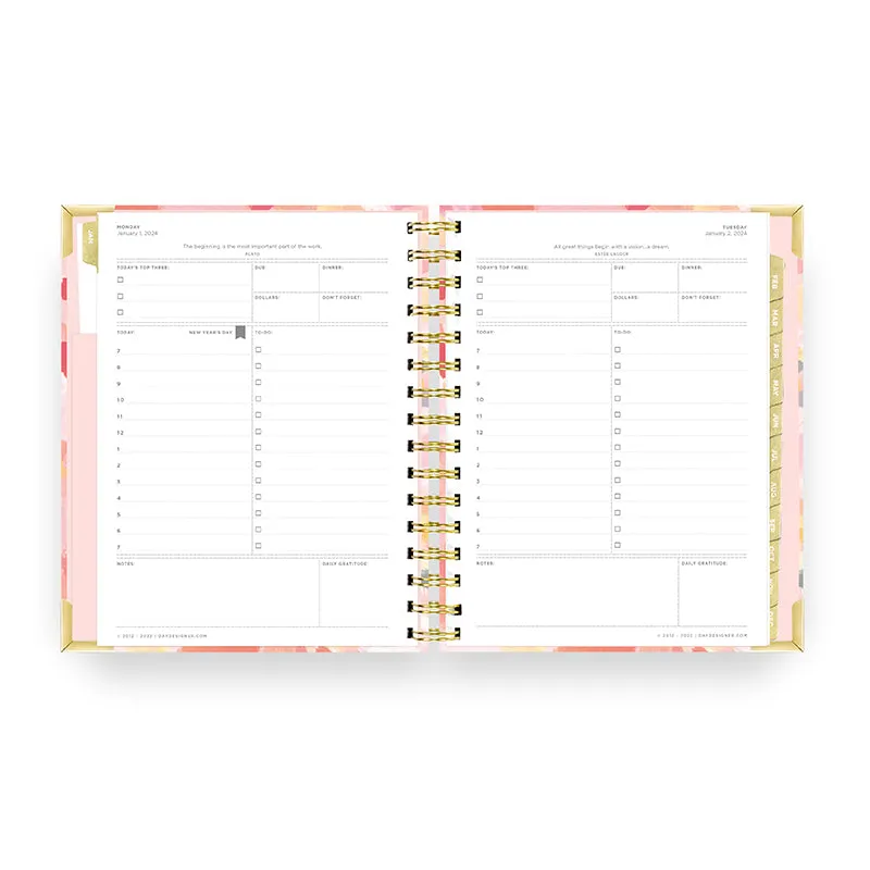 DAY DESIGNER | 2024 Daily Planner - Sage Bookcloth