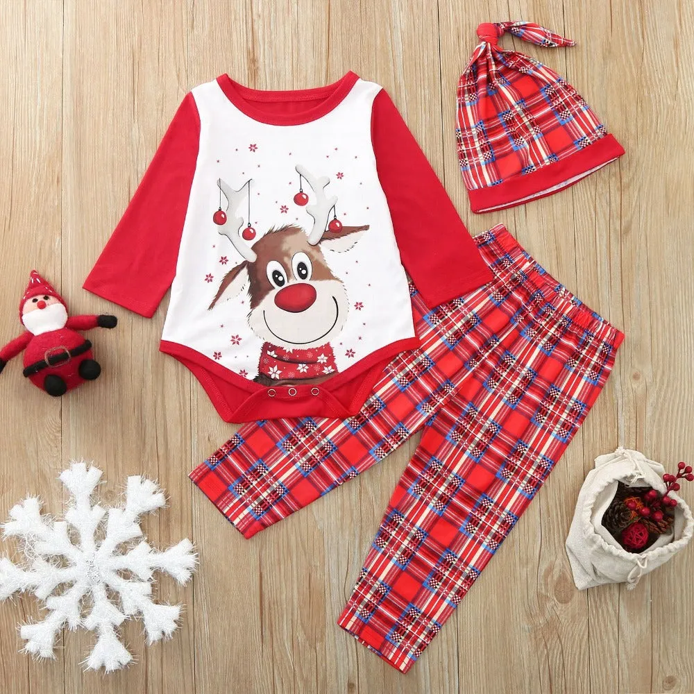 Deer Deco Gifts Family Pajama Set