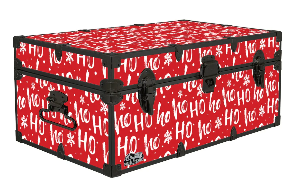 Designer Trunk - Ho Ho Ho - 32x18x13.5"