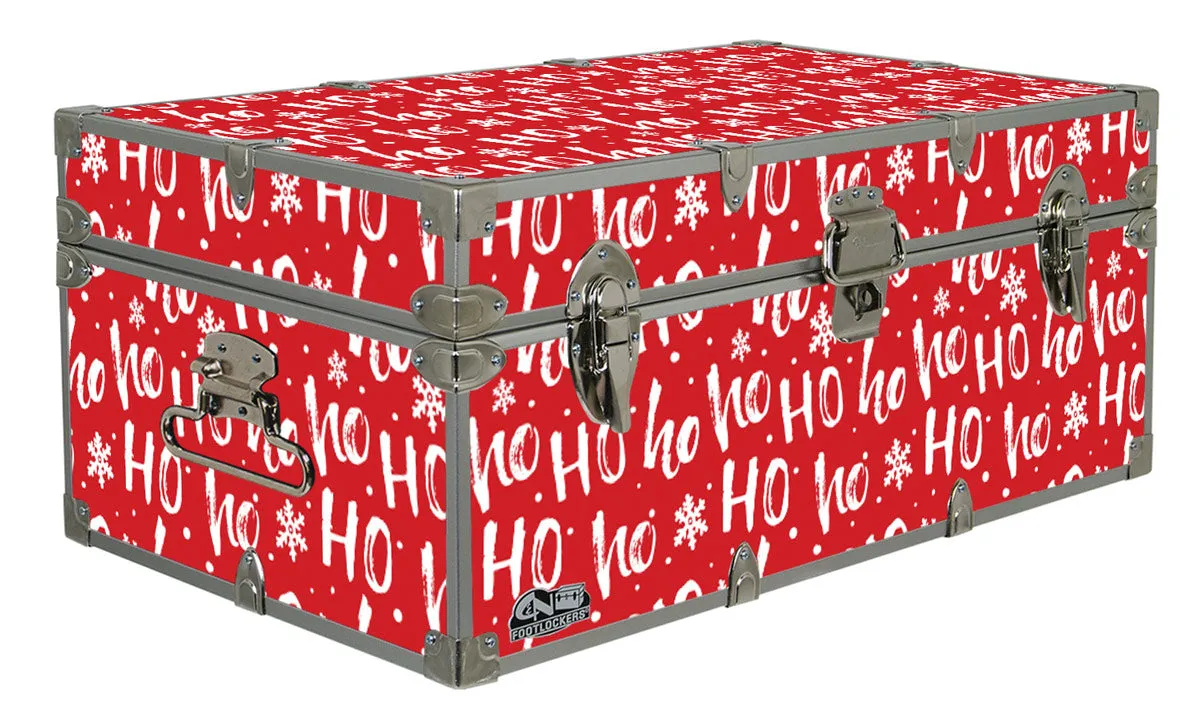 Designer Trunk - Ho Ho Ho - 32x18x13.5"