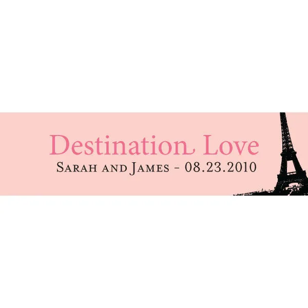 Destination Love - Eiffel Tower Card