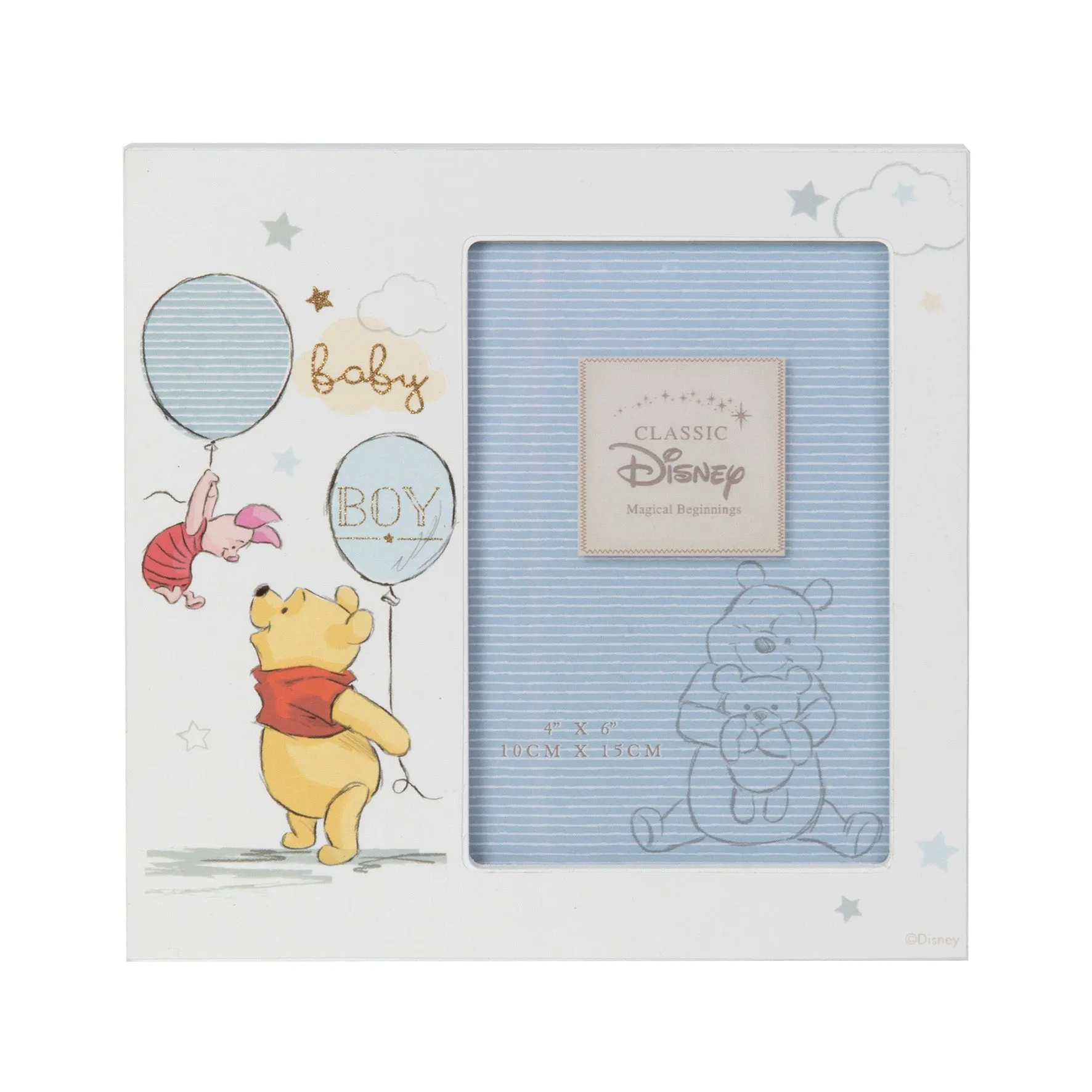 Disney Magical Beginnings Frame  Pooh Baby Boy