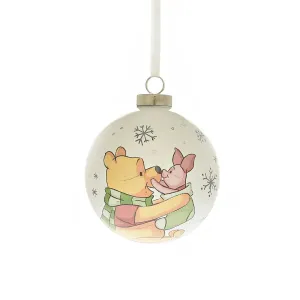 Disney Winnie & Piglet Merry Christmas Bauble