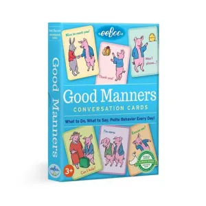 eeBoo Good Manners Conversation Cards