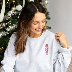 Embroidered Nutcracker Gemma Crewneck Sweatshirt