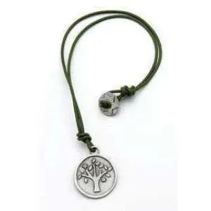 Emily Rosenfeld Round Tree of Life Pendant Necklace