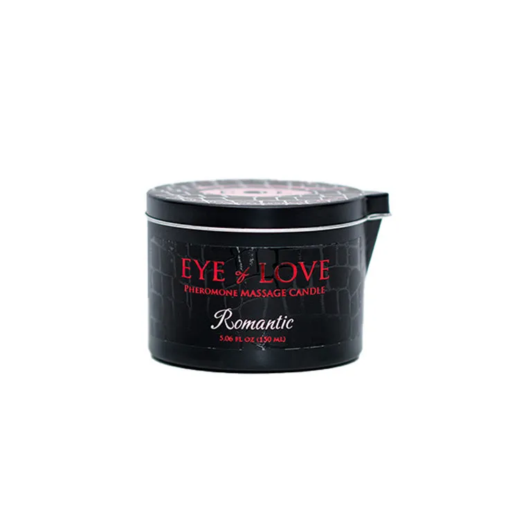 Eye of Love Romantic Pheromone Massage Oil Candle