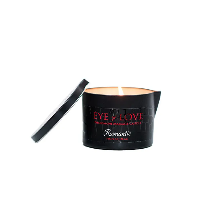 Eye of Love Romantic Pheromone Massage Oil Candle