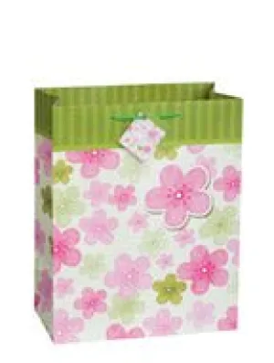 Floral Fashion Matte Gift Bag