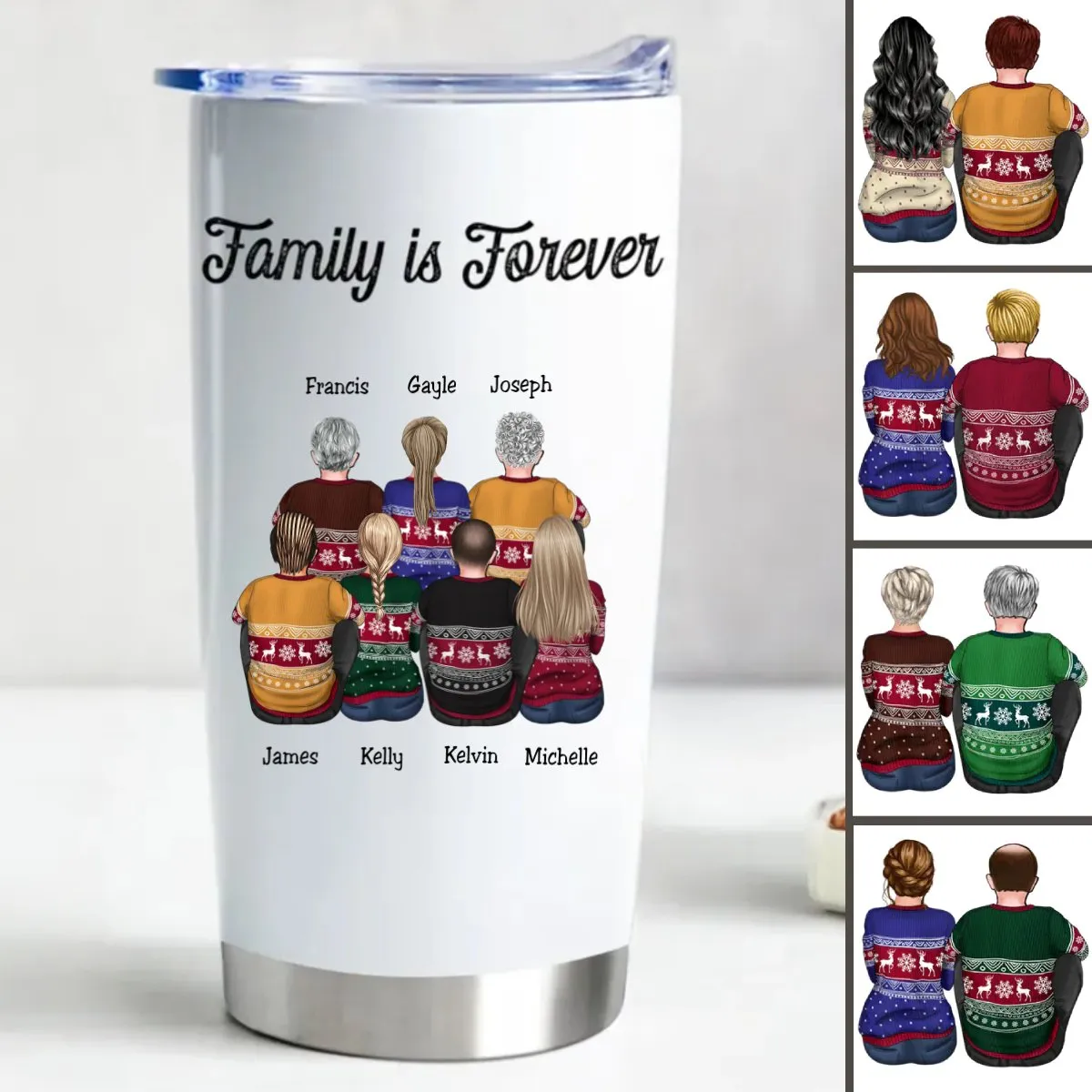 Forever Family Memories - Custom Insulated Tumbler