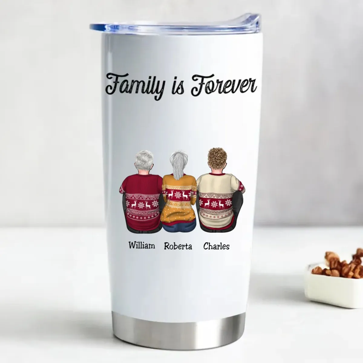 Forever Family Memories - Custom Insulated Tumbler