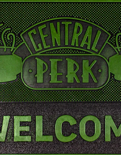 Friends Doormat - Central Perk Cafe Rubber Entrance Mat Gift for Adults