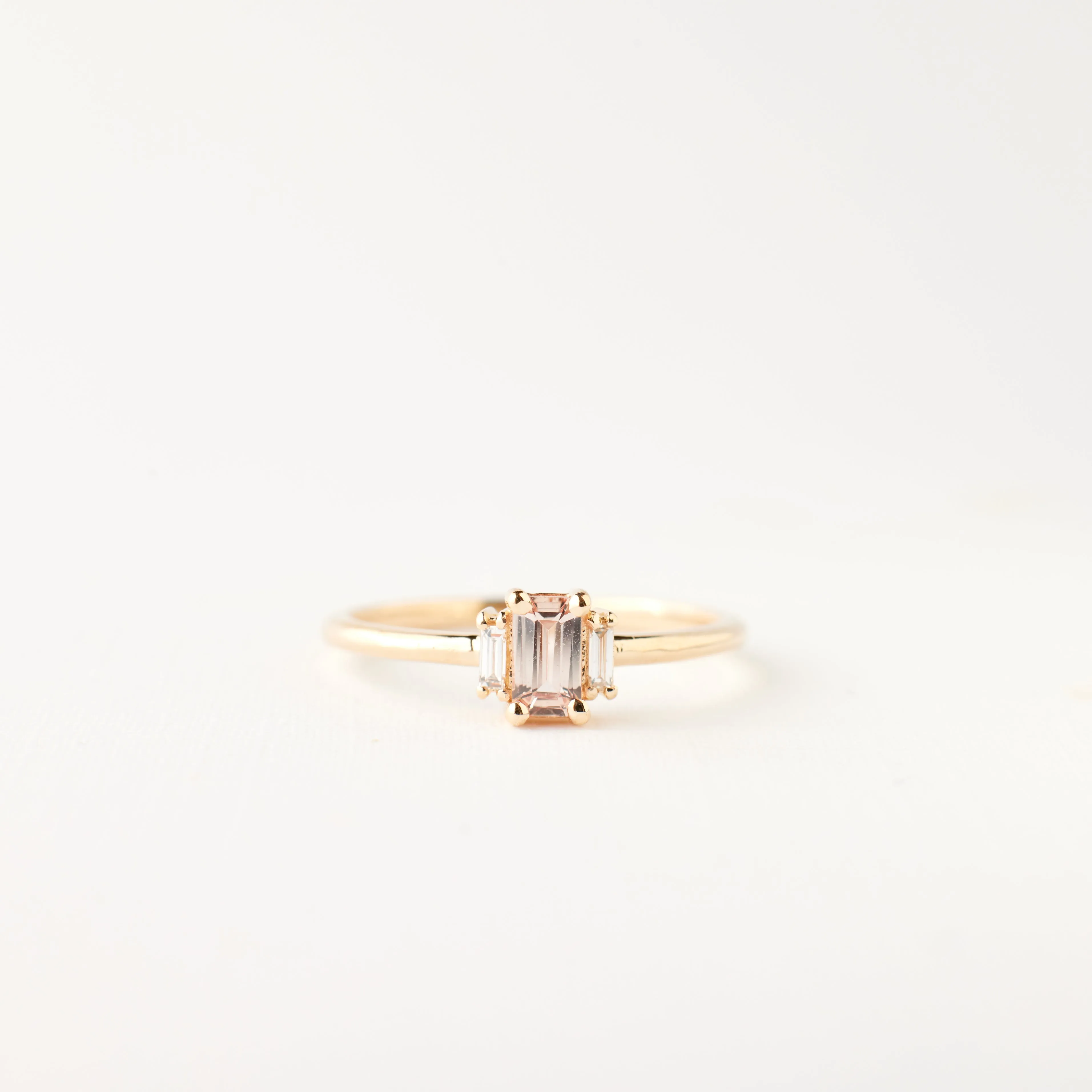 Ginger Ring - Peach Blossom Sapphire