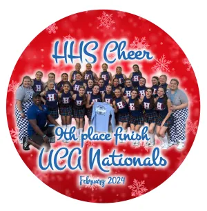 HHS Cheer UCA Nationals Ornament