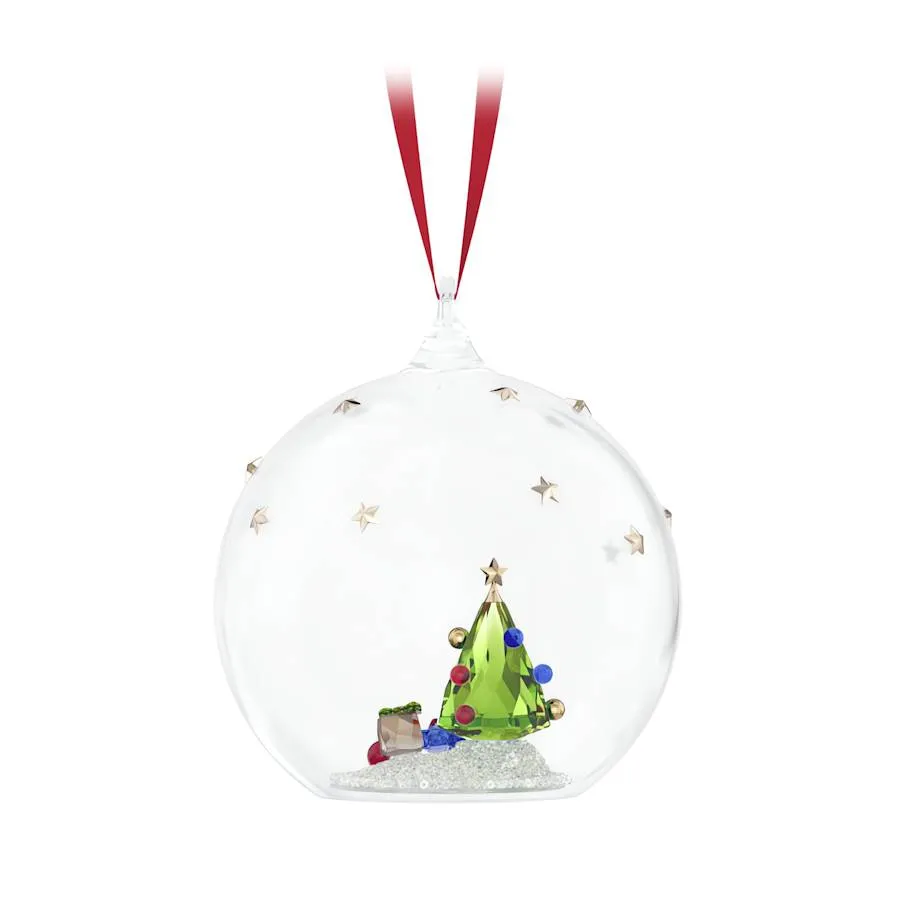 Holiday Cheers Tree and Gifts Ball Ornament 5681633