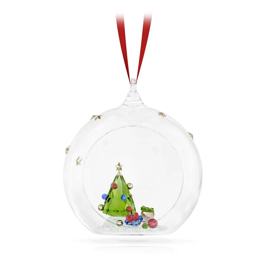 Holiday Cheers Tree and Gifts Ball Ornament 5681633