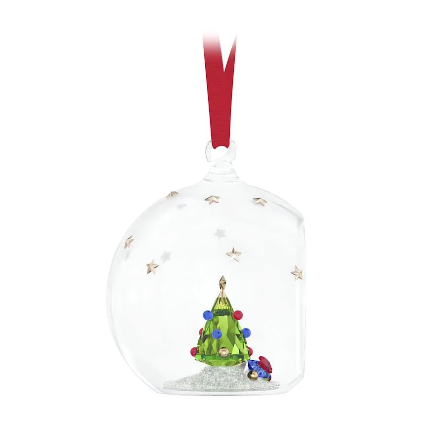 Holiday Cheers Tree and Gifts Ball Ornament 5681633