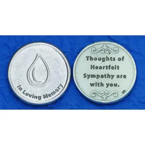 Italian Token - In Loving Memory - Pack of 25