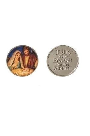 Jesus is the Reason for the Season Pocket Token - LI132432