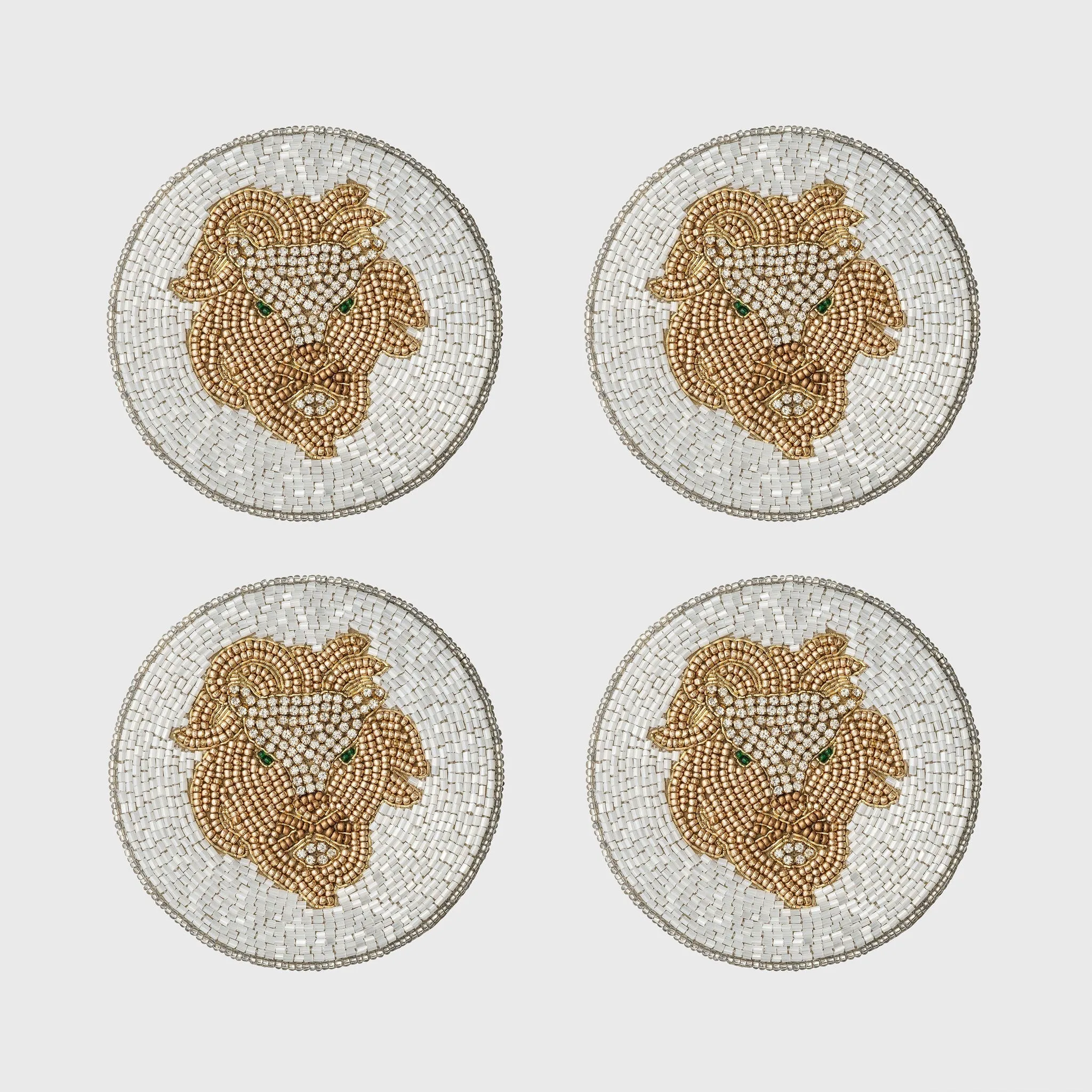 Leo Coasters, Set Of Four