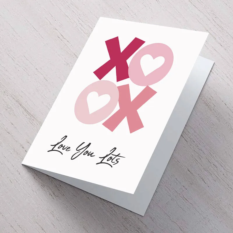 Lovely XOXO A6 Card