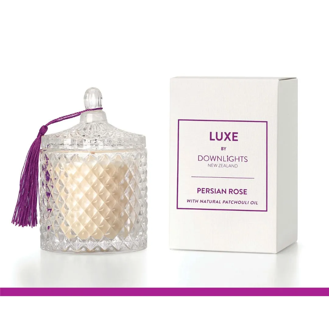 Luxe Candle:  Persian Rose