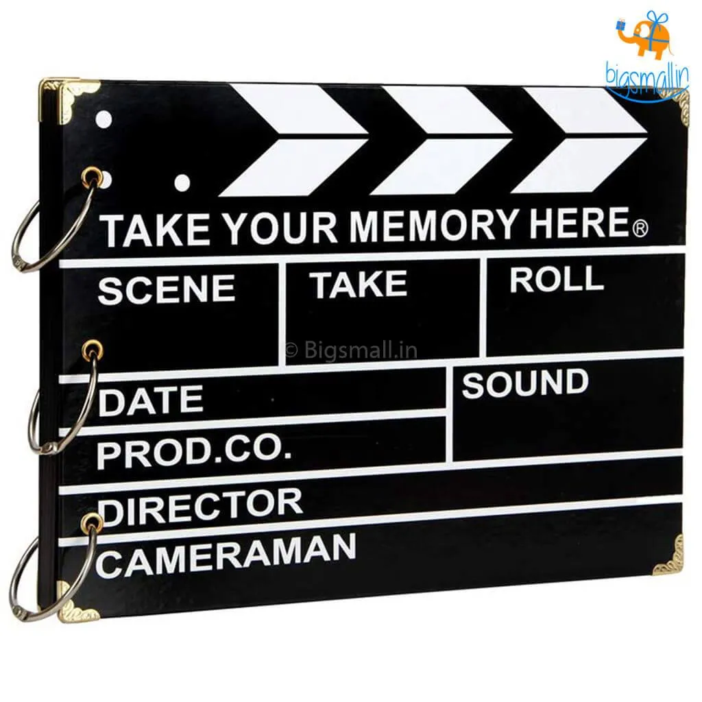 Memories Clapboard Photo Journal