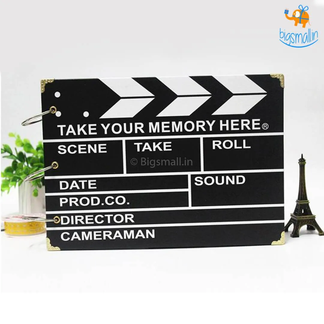 Memories Clapboard Photo Journal