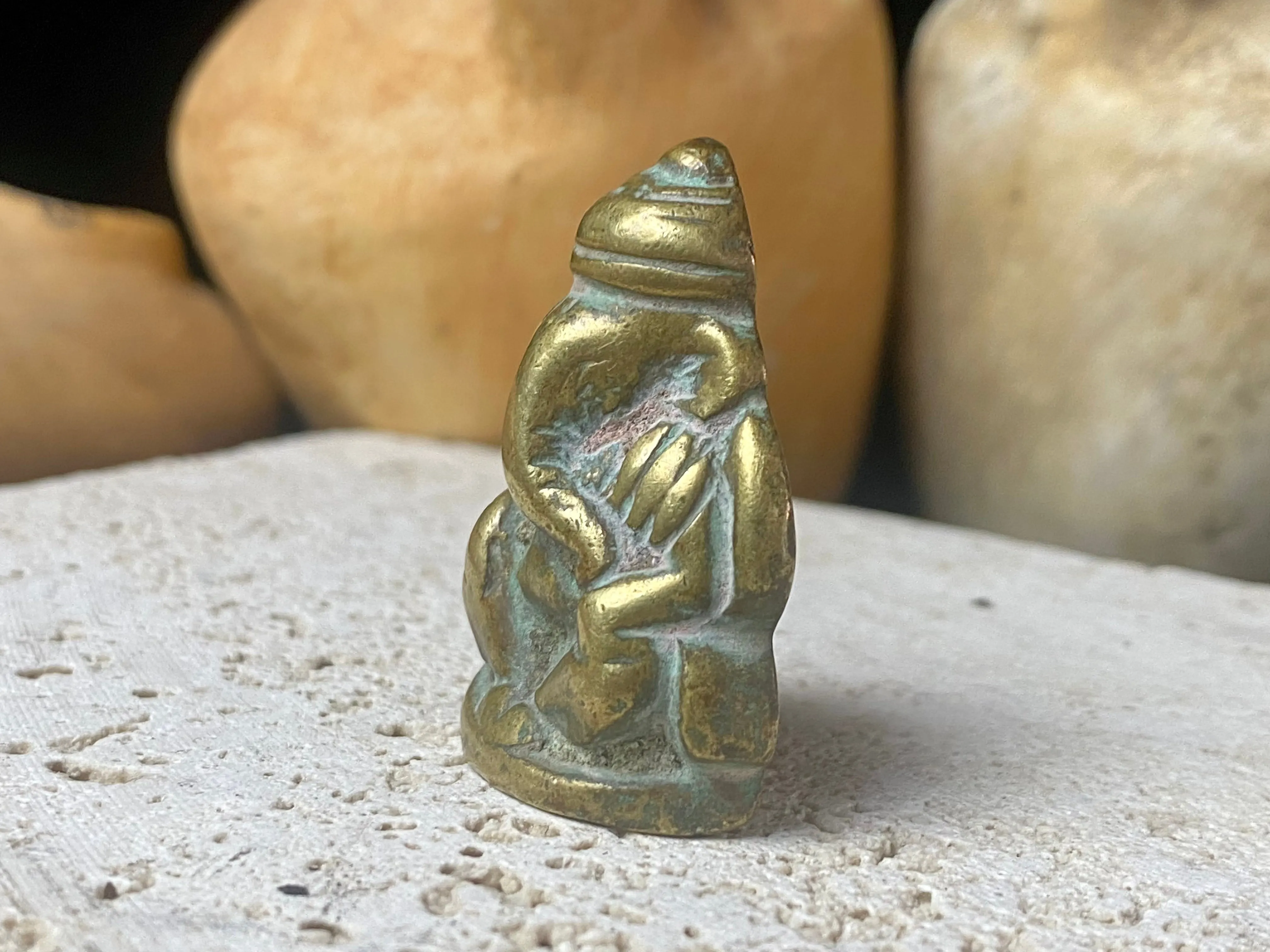 Mini Brass Ganesh