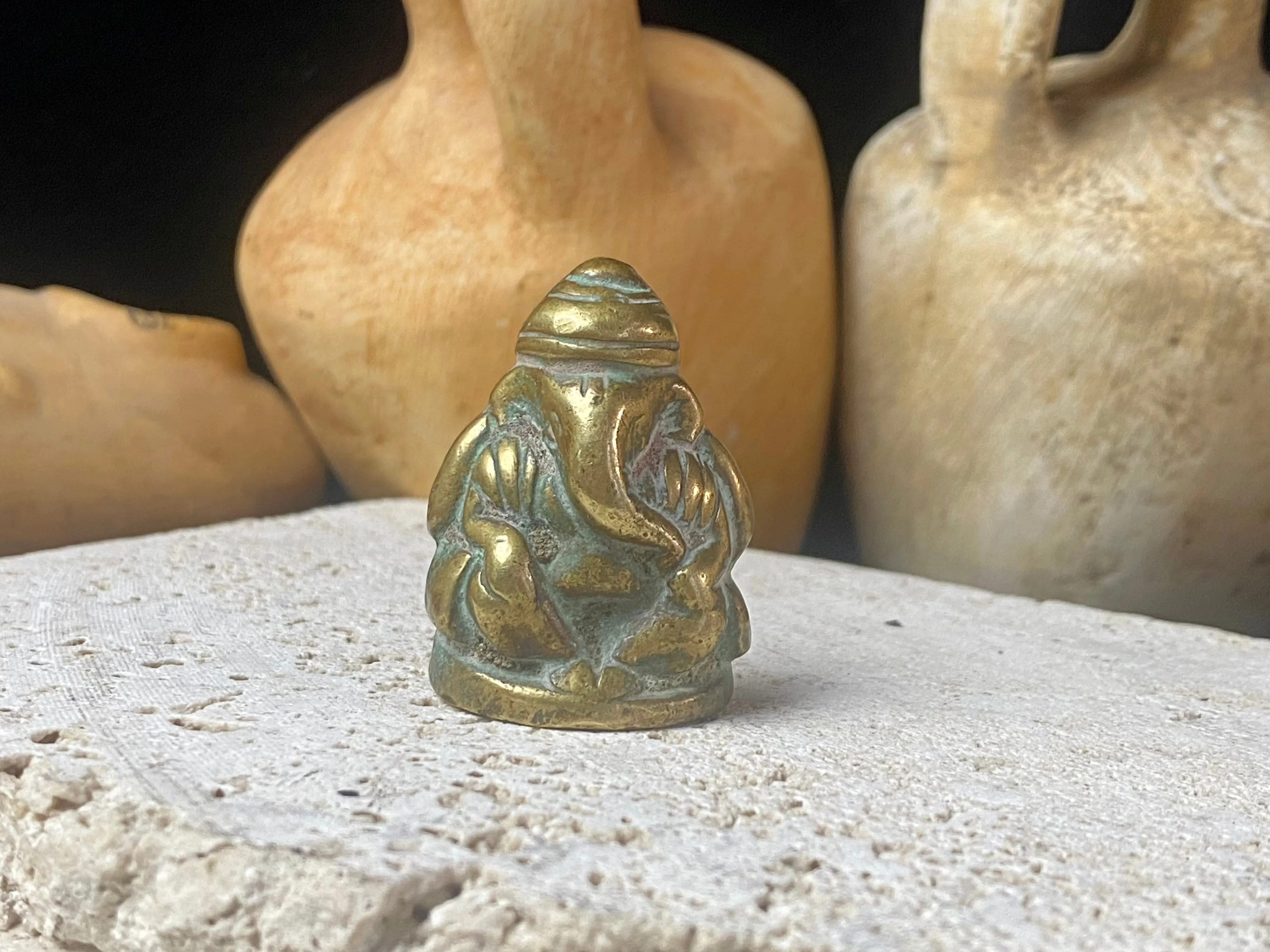 Mini Brass Ganesh